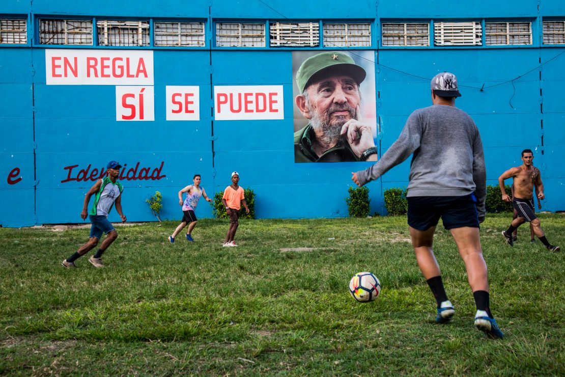La fiebre del fútbol en Cuba
