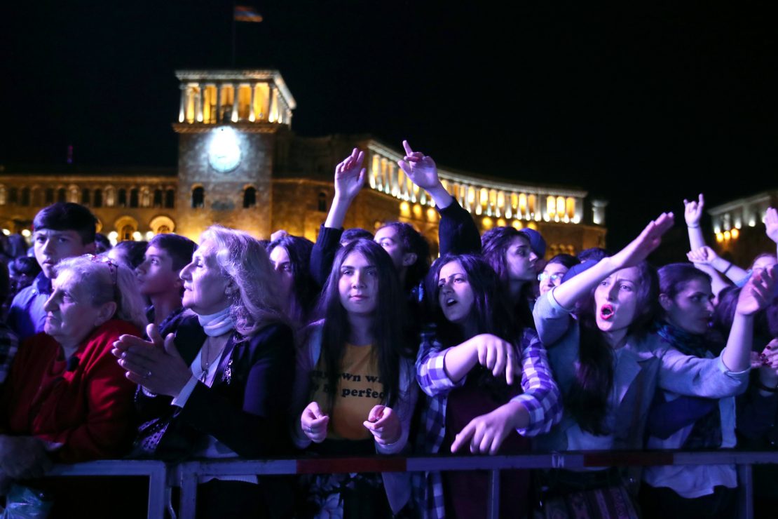 Revolución milenial en Armenia