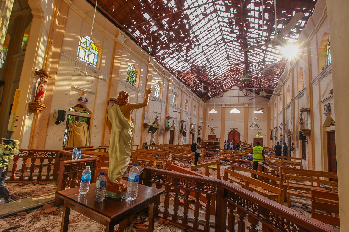 Atentado en Sri Lanka