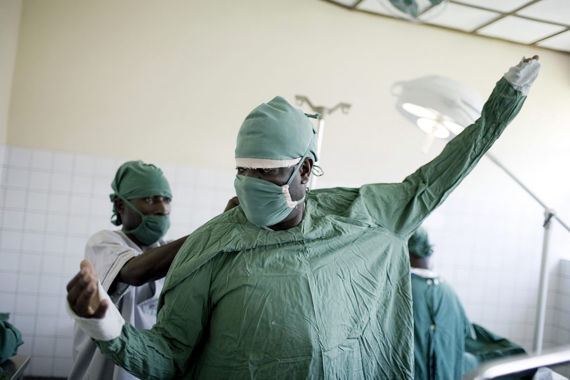 Atención medica en la República del Congo