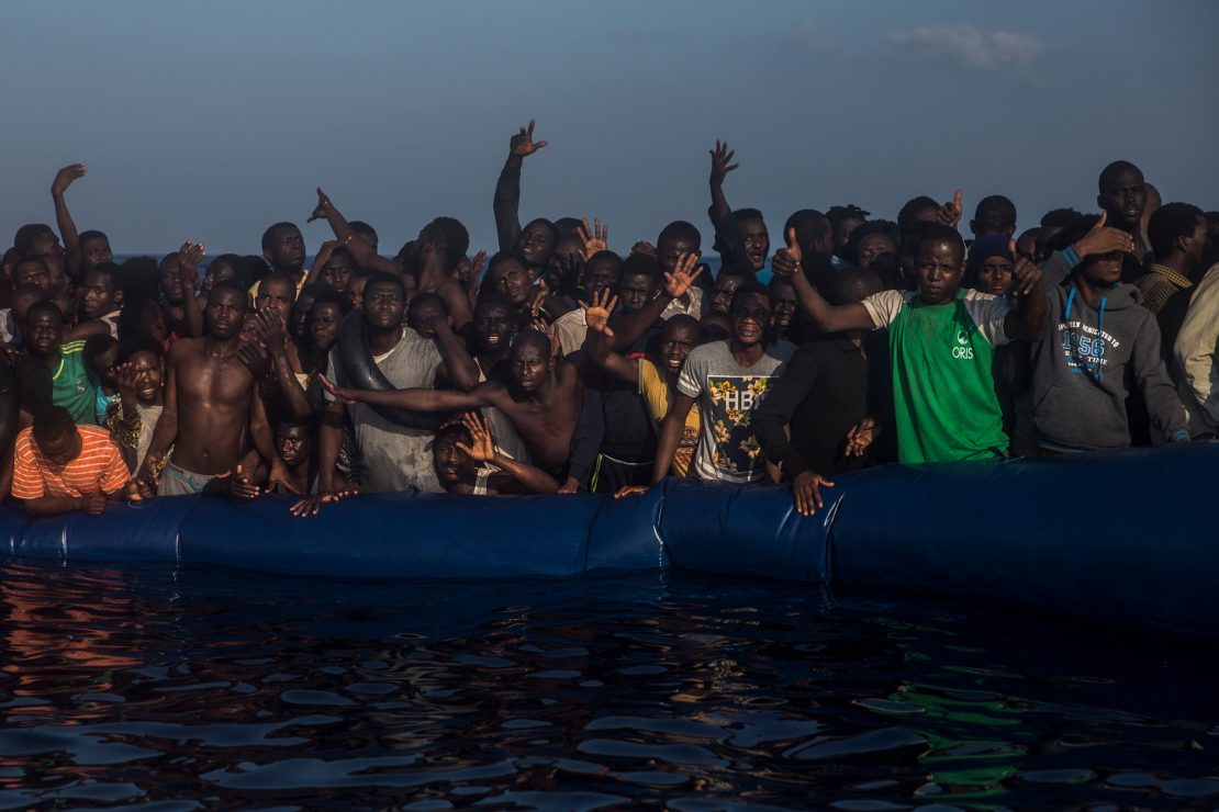 Un mar de desesperación