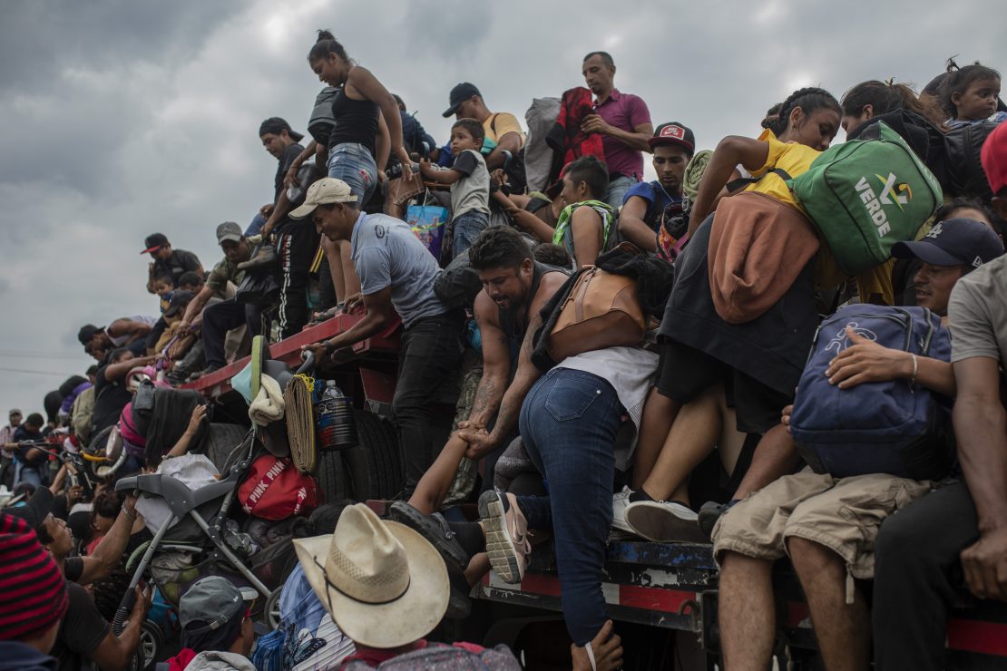 Del naufragio en el Canal de la Mancha a la caravana de migrantes en Veracruz
