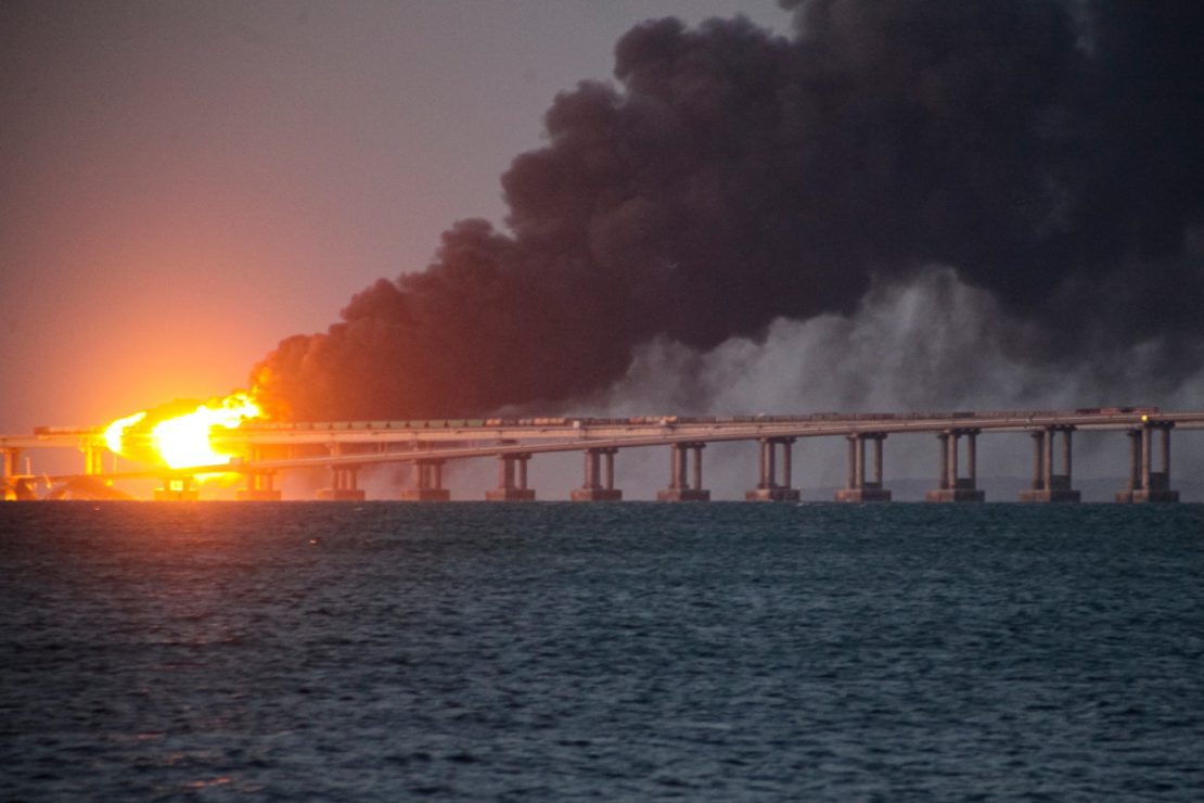 La escalada de la guerra en Ucrania tras el ataque al puente de Crimea