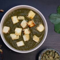 Mi receta india: palak paneer