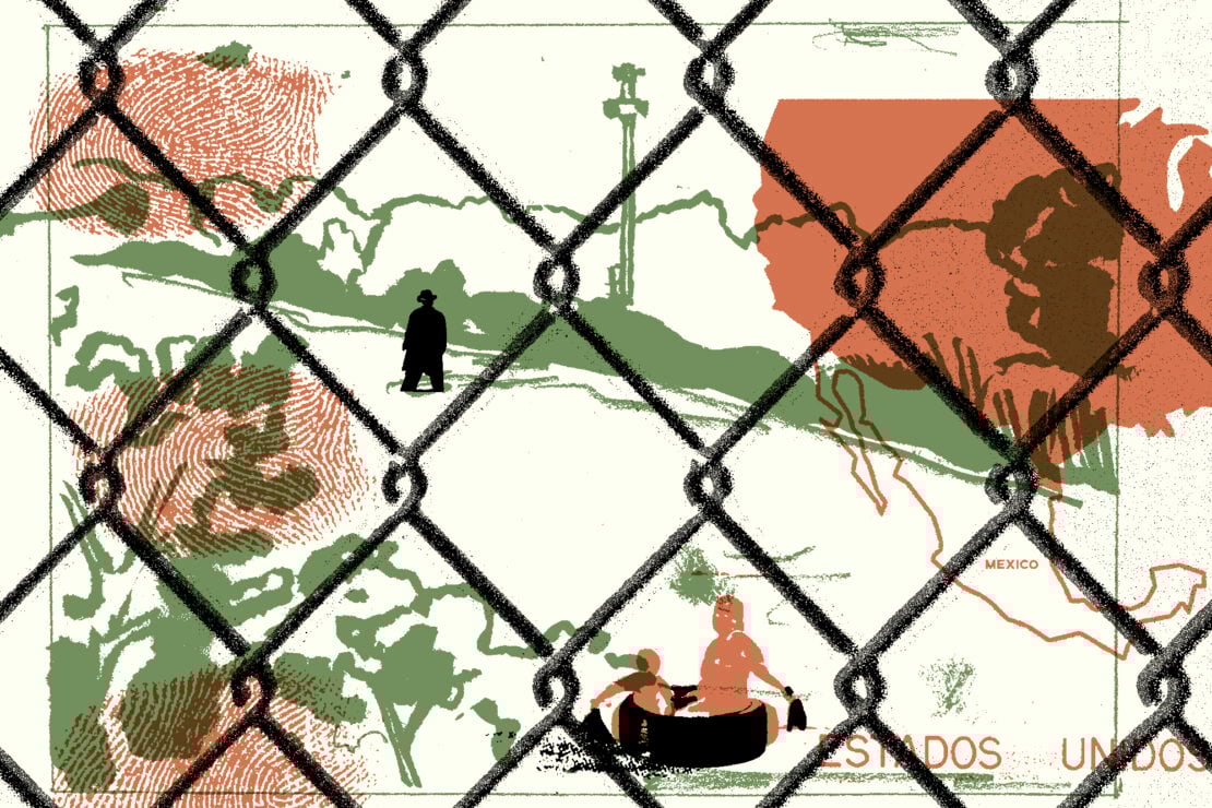 Es difícil vigilar la frontera