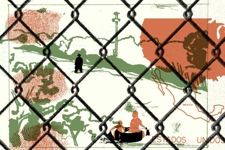Es difícil vigilar la frontera