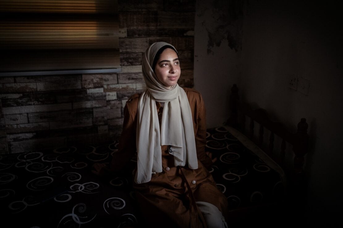 Dalia: fotografiar platos bajo las bombas de Israel
