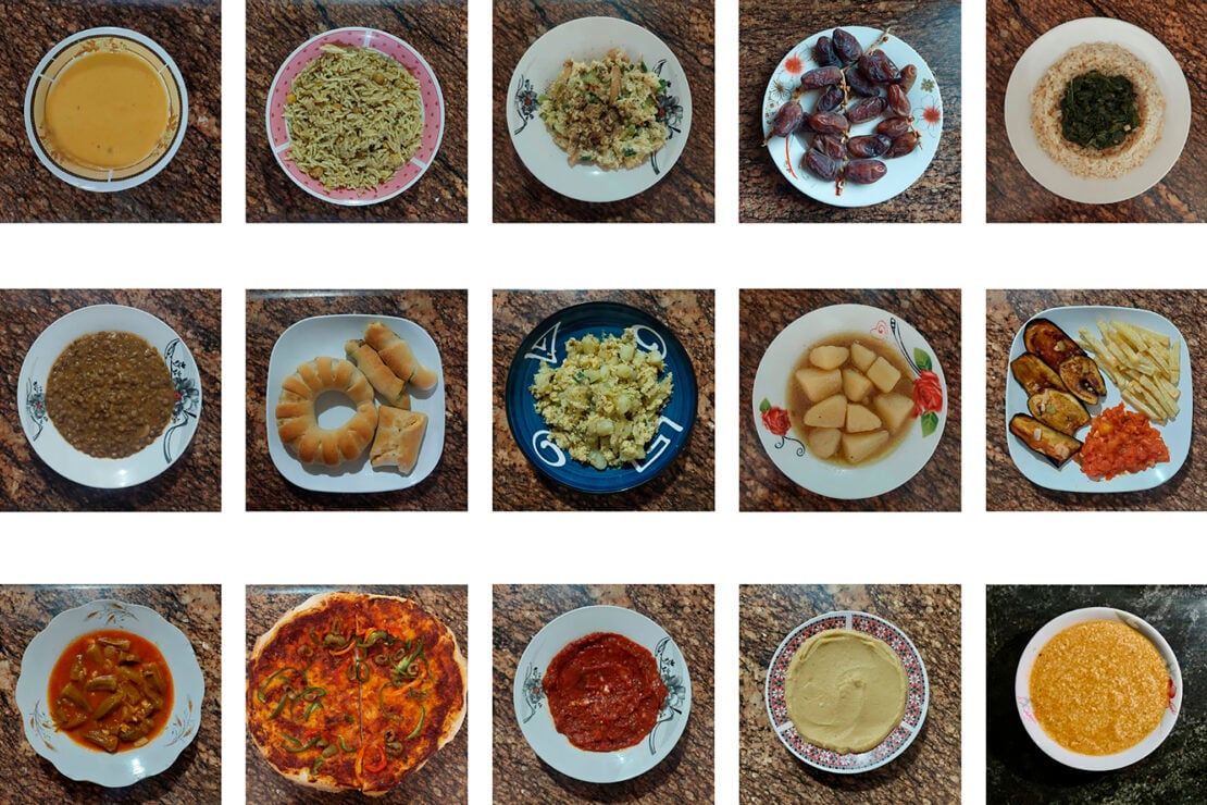Los platos que cuentan el hambre en Gaza