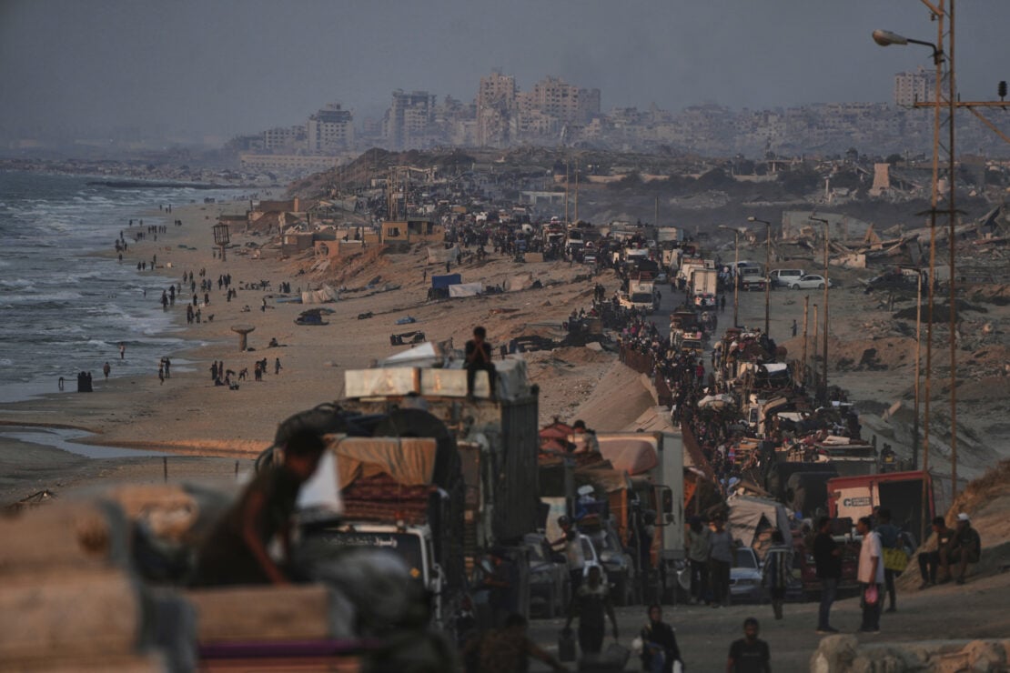 De la declaración de genocidio en Gaza al éxodo forzado en la capital